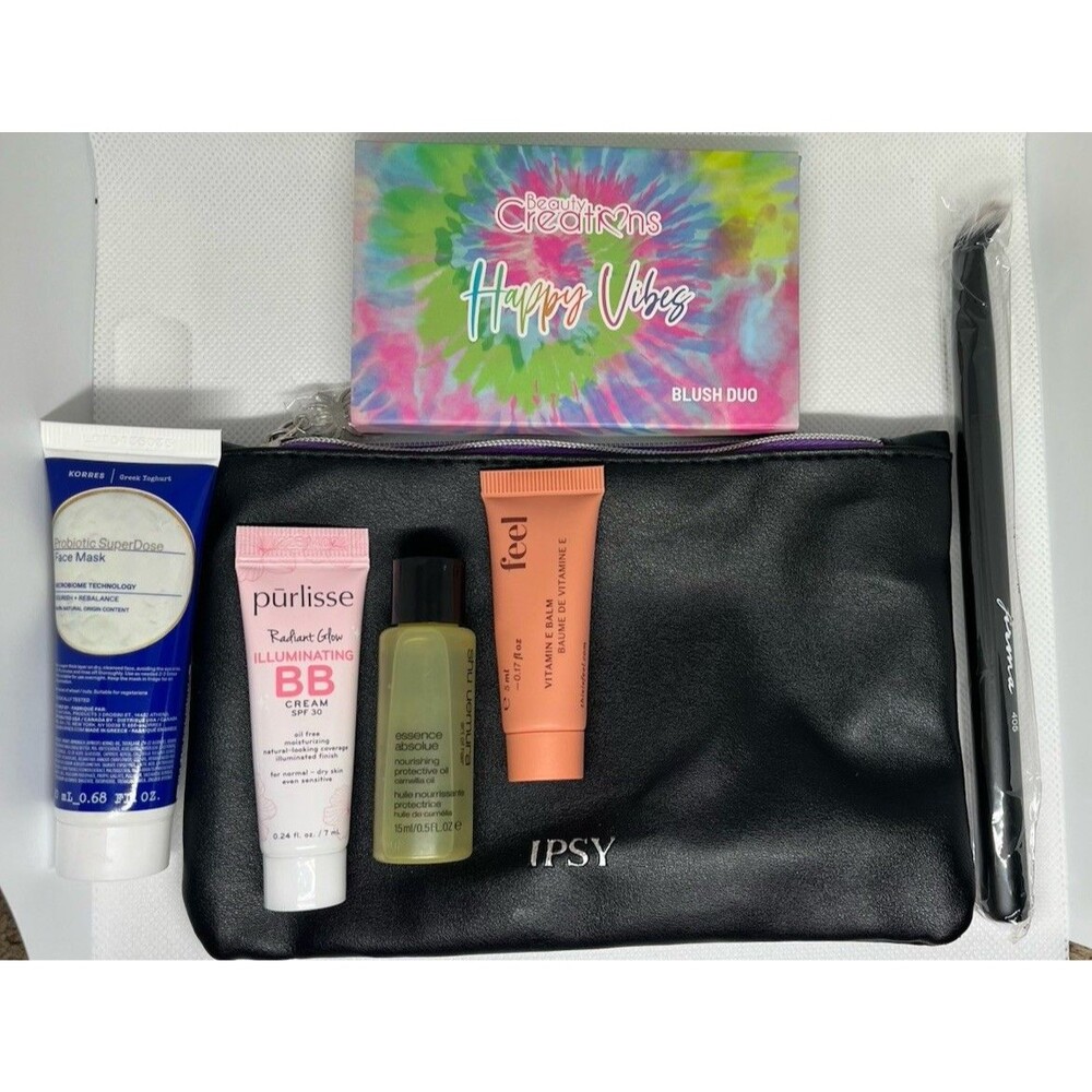 Bundle Of 8 Products. BEAUTY CREATIONS HAPPY VIBES BLUSH DUO•0.34 FL OZ.